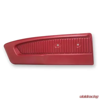 Scott Drake Deluxe Door Panels Dark Red Ford Mustang 1966 - C5ZZ65239423DRP