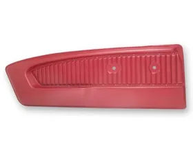 Scott Drake Deluxe Door Panels Bright Red Ford Mustang 1965