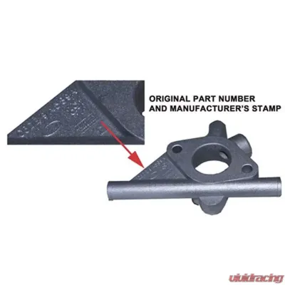 Scott Drake 6 Cylinder Carburetor Spacer Ford Mustang 1964-1968 - C6OZ-9A589-A
