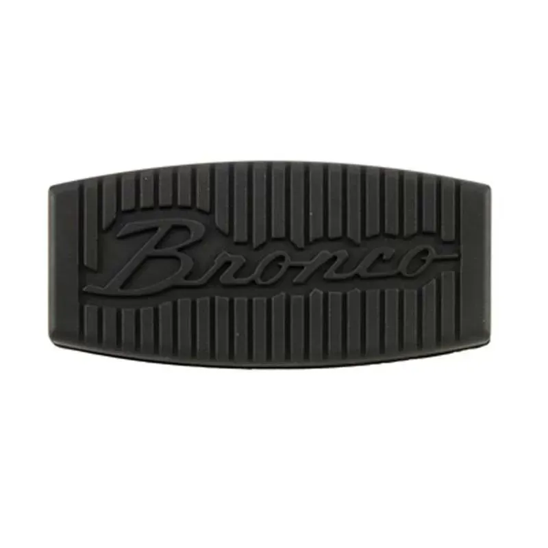 Scott Drake 66-89 Bronco Script Brake Pedal Pad for Automatic Transmission Ford Bronco 1966-1989 - C6TZ-2457-B