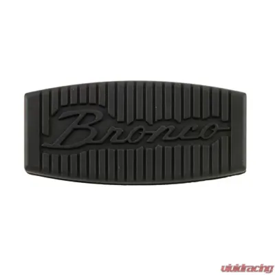 Scott Drake 66-89 Bronco Script Brake Pedal Pad for Automatic Transmission Ford Bronco 1966-1989 - C6TZ-2457-B