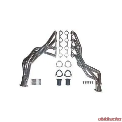 Scott Drake 289/302 Silver Ceramic Coated Long Tube Headers - C6TZ-9430-CC