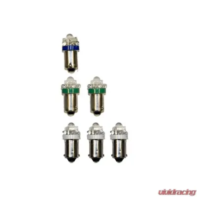 Scott Drake LED Instrument Cluster Kit White for Ford Bronco 1966-1977 - C6TZ-LED-GA-WT