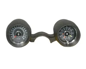 Scott Drake Rally Pac 6cyl 6000rpm black - Call for availabiltiy. Ford Mustang 1966