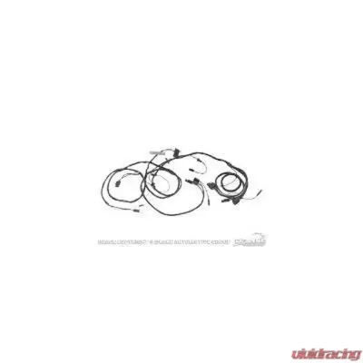 Scott Drake Headlight Wiring Harness with gauges Ford Mustang 1966 - C6ZZ-14290-ALL