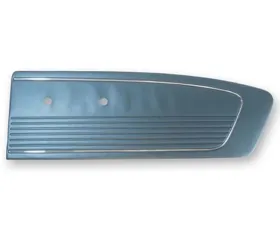 Scott Drake Standard Door Panel Blue Ford Mustang 1966