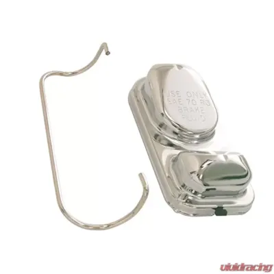 Scott Drake Master Cylinder Cap Disc Brakes Chrome Ford Mustang 1971-1973 - C7AZ-2162-CR