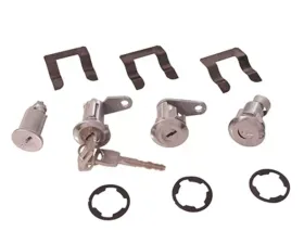 Scott Drake Ignition/Door/Trunk Lock Set Ford Mustang 1967-1969