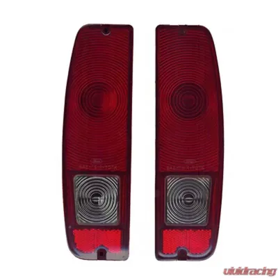 Scott Drake Tail Lamp Lens - Right Side Ford Bronco 1967-1977 - C7TZ-13450-ER