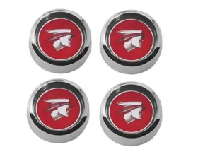 Scott Drake Magnum Hub Cap Red Ford Mustang 1967-1968