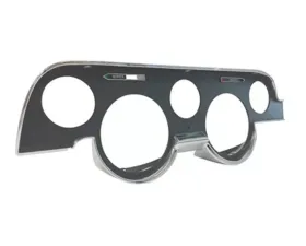 Scott Drake Custom Gauge Bezel Black Ford Mustang 1967-1968