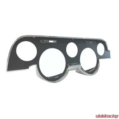 Scott Drake Custom Gauge Bezel Black Ford Mustang 1967-1968 - C7ZZ-10838-BK
