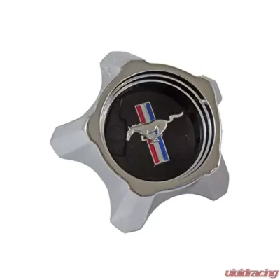 Scott Drake Styled Steel Hub Cap Black Ford Mustang 1967 - C7ZZ-1130-B