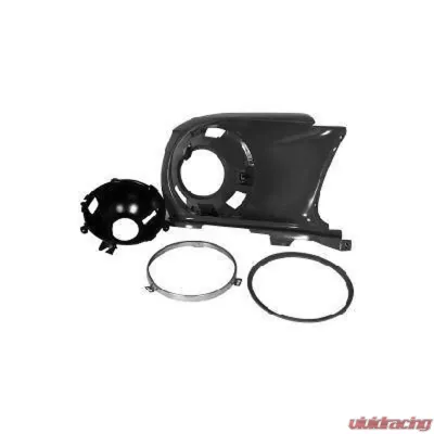 Scott Drake Reproduction Headlamp Bucket Assembly Right Hand Ford Mustang 1967-1968 - C7ZZ-13008-CR