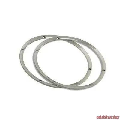 Scott Drake Headlamp Doors Chrome Ford Mustang 1967 - C7ZZ-13064-C