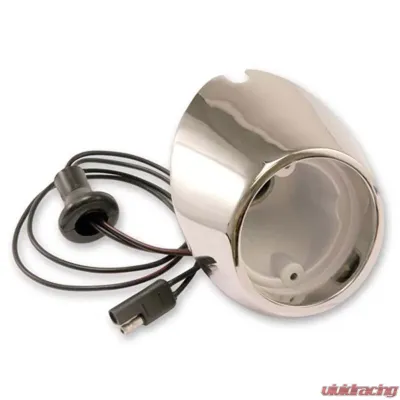 Scott Drake Backup Lamp Housing Left Hand Ford Mustang 1967-1968 - C7ZZ-15512-BR