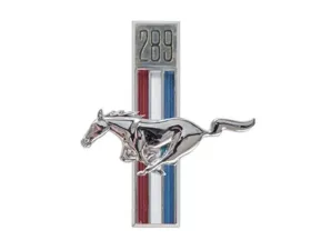 Scott Drake Fender Emblem 289 Running Horse Fender Driver Side Ford Mustang 1967-1968