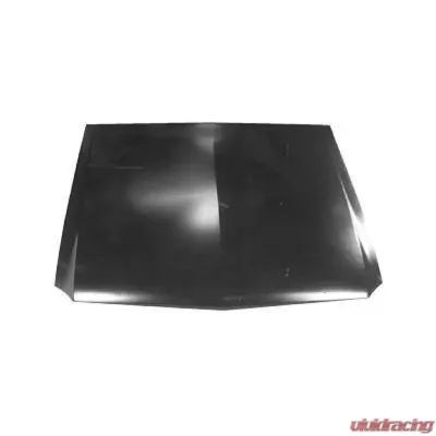 Scott Drake Hood without Turn Signal Reliefs Ford Mustang 1967-1968 - C7ZZ-16612-CR