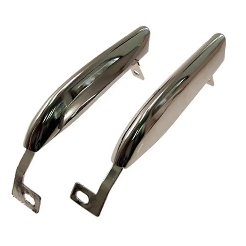 Scott Drake Front Bumper Guards without Trim Holes Ford Mustang 1967-1968 - C7ZZ-17996-7-B