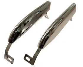 Scott Drake Front Bumper Guards without Trim Holes Ford Mustang 1967-1968