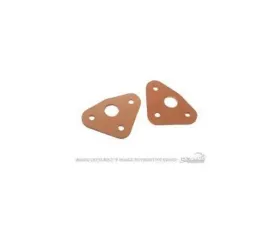 Scott Drake Leather Wiper Pivot Seals Pair Ford Mustang 1967-1968