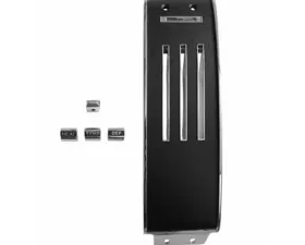 Scott Drake Heater Control Plate w/Knobs