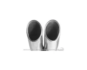 Scott Drake Original Style Dual Exhaust Tips Ford Mustang 1967-1969