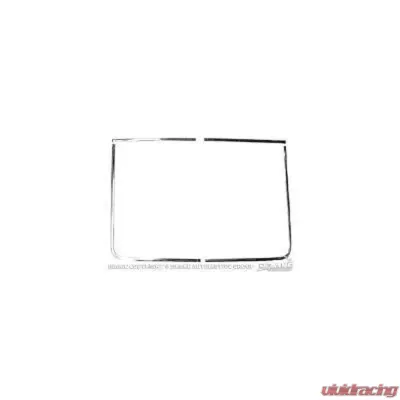 Scott Drake Rear Window Molding Ford Mustang 1967-1968 - C7ZZ-6342404