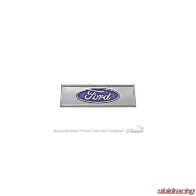 Scott Drake Sill Plate Emblem Ford Logo Blue Ford Mustang 1967-1973 - C7ZZ-6513208-T