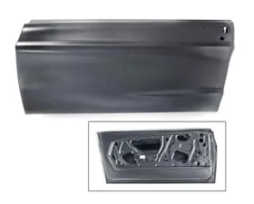Scott Drake Complete Door Shell Left Hand Ford Mustang 1967-1968