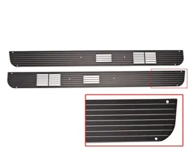 Scott Drake Deluxe Door Speaker Grilles Ford Mustang 1967-1968