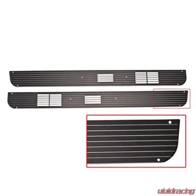 Scott Drake Deluxe Door Speaker Grilles Ford Mustang 1967-1968 - C7ZZ-6520956-7A