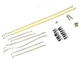 Scott Drake Door Latch Rod Control Set Ford Mustang 1967-1968