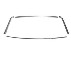 Scott Drake Rear Window Molding Set Ford Mustang 1967-1968
