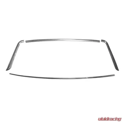 Scott Drake Rear Window Molding Set Ford Mustang 1967-1968 - C7ZZ-6542404