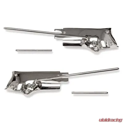 Scottt Drake Convertible Sun Visor Brackets & Rods Ford Mustang 1967-1968 - C7ZZ-7604144-5A