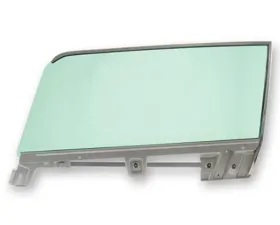 Scott Drake Door Glass Assembly Tinted Driver Side Ford Mustang 1967-1968