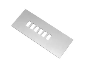 Scott Drake Aluminum Console Shifter Plate Ford Mustang 1967
