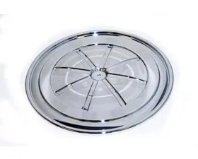 Scott Drake Chrome High Performance Air Cleaner Lid Ford Mustang 1967-1970