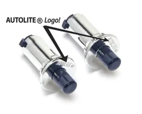 Scott Drake Courtesy Light Switches Chrome Pair Ford Mustang 1968-1970