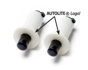 Scott Drake Courtesy Light Switch White pair Ford Mustang 1968-1970