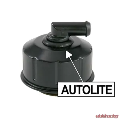 Scott Drake Closed Emissions Oil Cap Black Ford Mustang 1968-1970 - C8AZ-6766-A