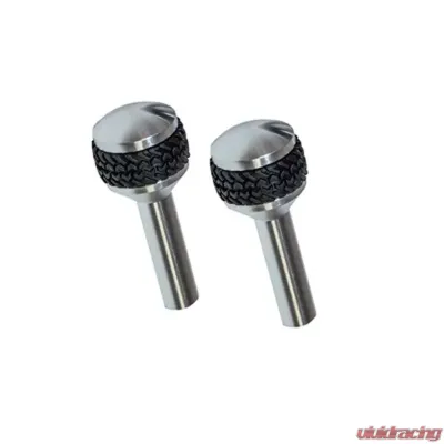 Scott Drake Door Lock Knobs Ford Bronco 1966-1977 - C8TZ-6221850-BL