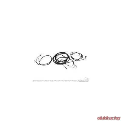 Scott Drake Tail Light Wiring Harness Ford Mustang Coupe 1968 - C8ZZ-14405-CPCV