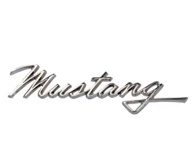 Scott Drake Fender Emblem Pin On Mustang Script Ford Mustang 1968
