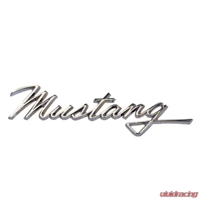 Scott Drake Fender Emblem Pin On Mustang Script Ford Mustang 1968 - C8ZZ-16098-A