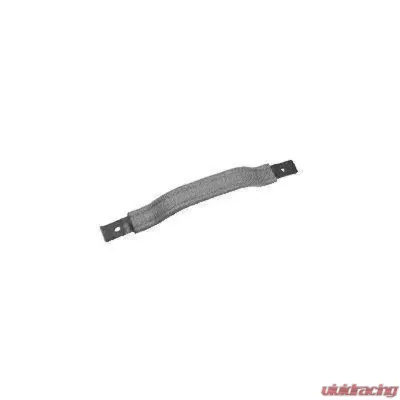 Scott Drake Deluxe Door Pulls Black Pair Ford Mustang 1968 - C8ZZ-6526656-BK