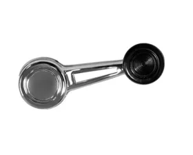 Scott Drake Quarter Window Crank with Black Knob Ford Mustang 1968-1970
