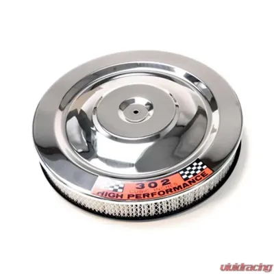 Scott Drake Air Cleaner High Performance with 302 HiPo Decal Ford Mustang 1964-1973 - C8ZZ-9600-W