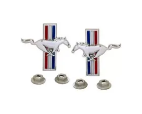 Scott Drake Door Panel Emblems Pin On Running Horse Ford Mustang 1969-1970